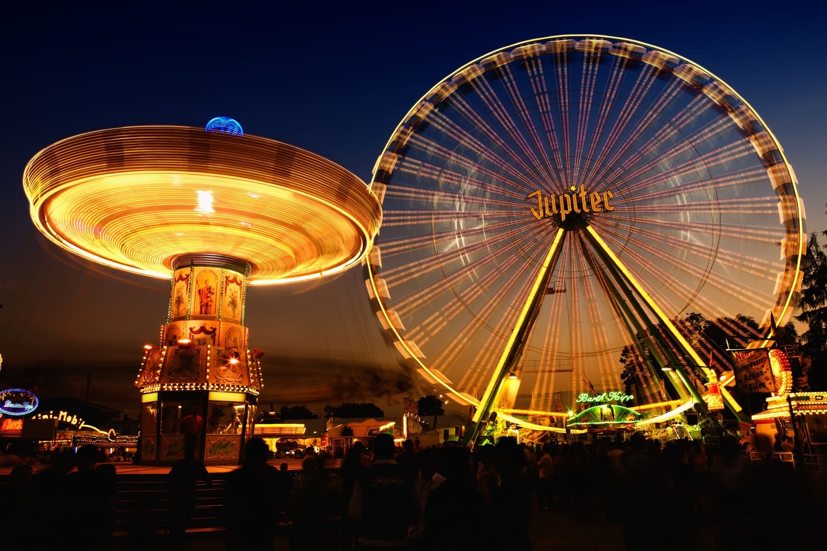 Night Fly Recreation High Ferris Wheel Action 922090 Pxhere.com 